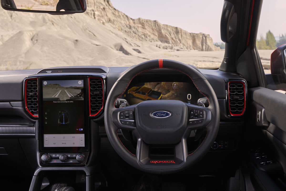 2022 NEXT GEN RANGER RAPTOR RHD INTERIOR 33